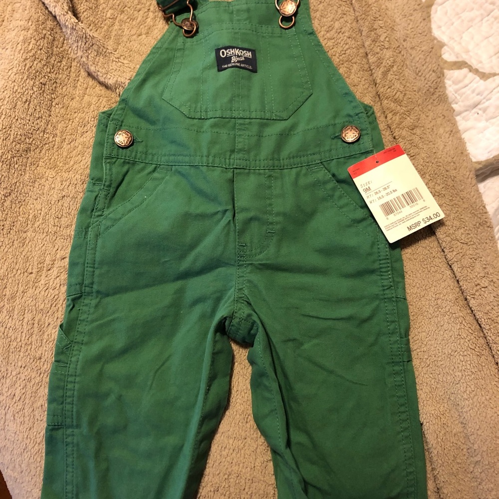 Oshkosh Overalls 9 month